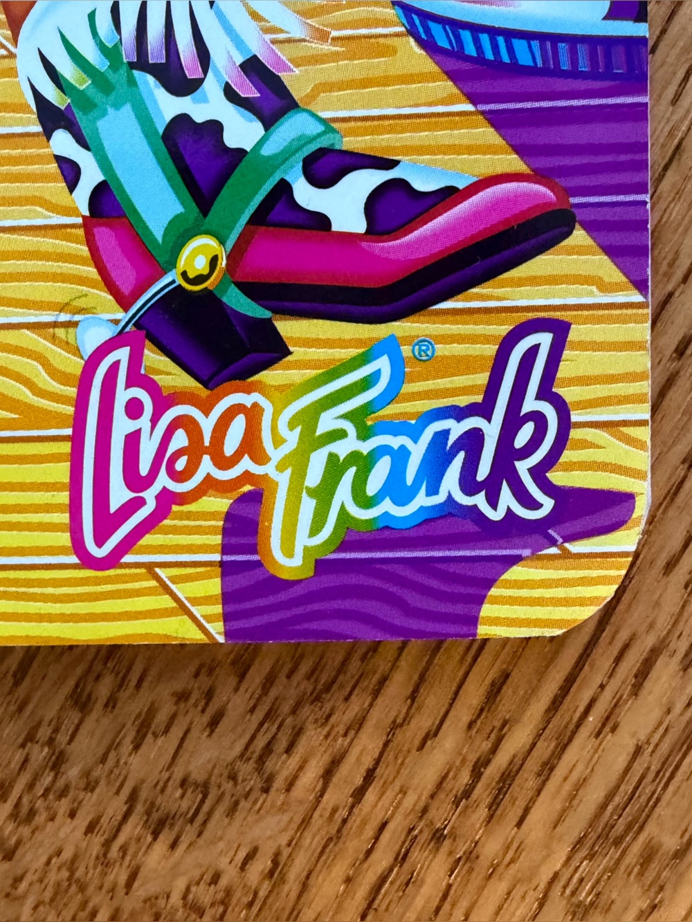 Vintage 90s Lisa Frank Spiral Notebook Hollywood Bear Beverly Bearific Buckaroos - Picture 2 of 16